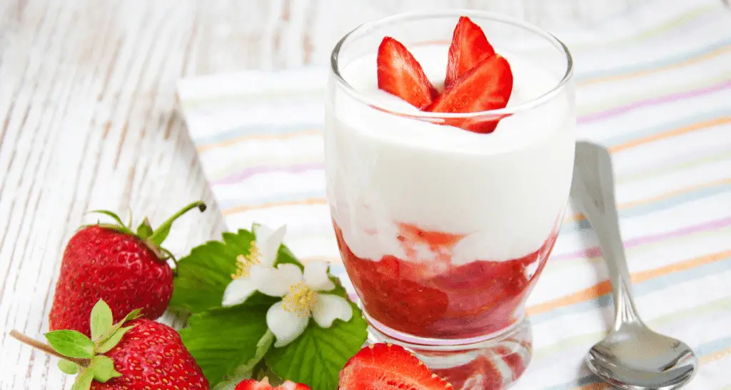 yaourt au cookeo : fraise