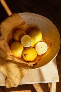 citrons bio pour yaourt maison
